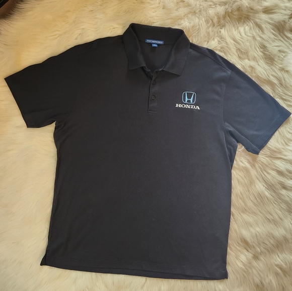 Port Authority Other - Men's Honda Black Polo (Size XL)